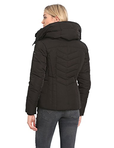 ESPRIT Collection Damen Daunenjacke 084EO1G059 Gr 34 Schwarz BLACK